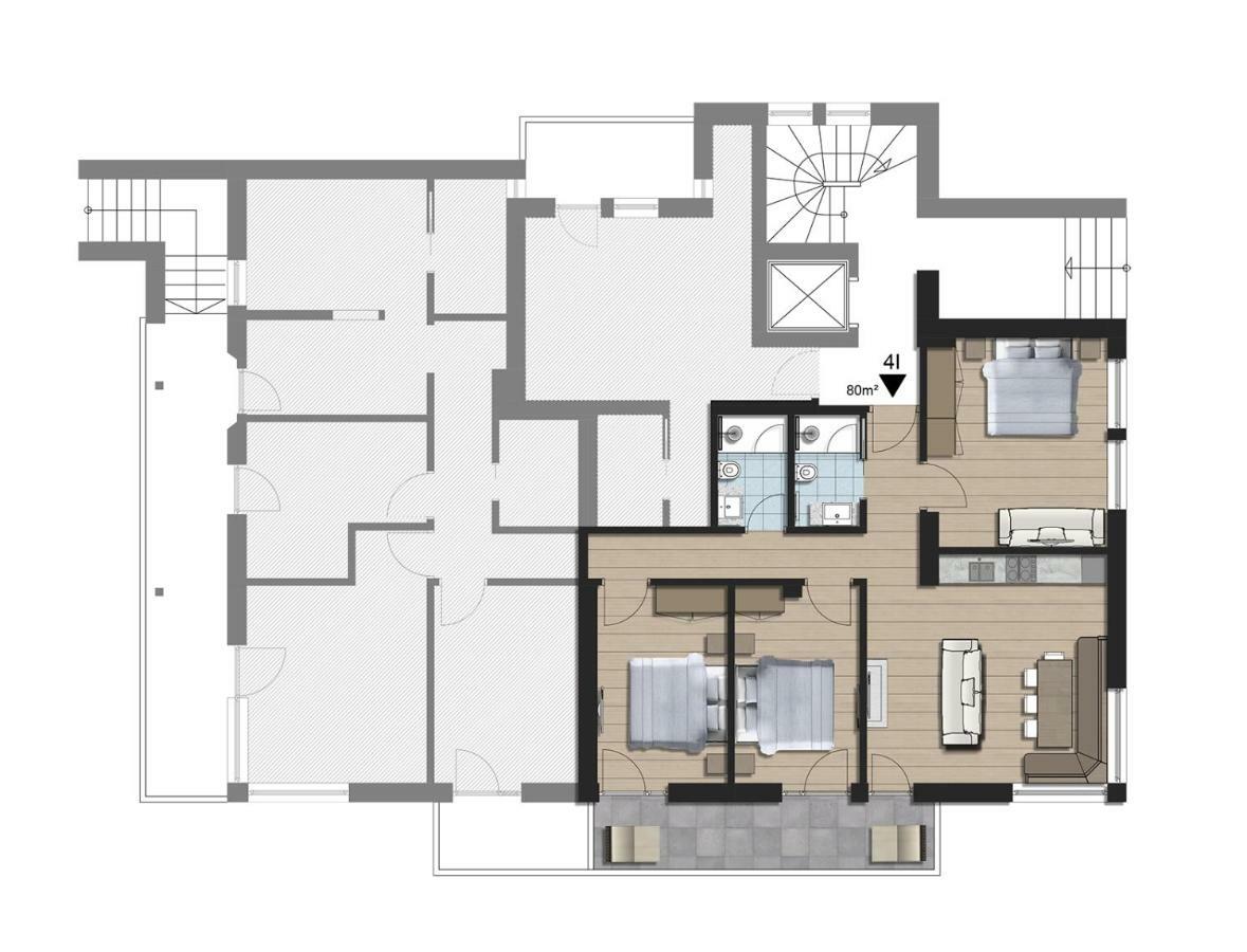 Residence Magdalena Ortisei Luaran gambar